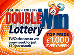 This Weeks Hyde United Double Win Lottery Winners