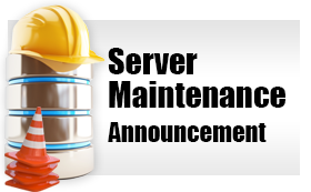 Server Maintenance – Websites Affected